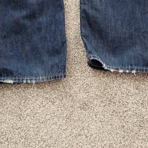 Men's American Eagle Loose Blue Jeans 38 X 32  Inseam Measures 30"  Pre-Owned - Picture 12 of 12